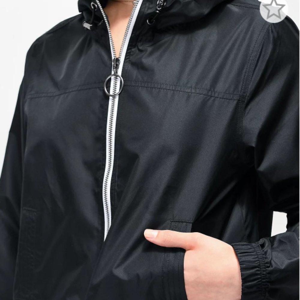 Crop Windbreaker Jacket - Picture 3 of 5